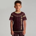 thumbnail image 5 of 2026 New Mexico Soccer Jersey Boys, Mexican Jersey Soccer T-Shirt, Soccer Jersey 2D Graphic Crew Neck Short Sleeve Football Tee, Casual Daily Sport Top for Kids, 5 of 8