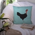 thumbnail image 3 of Carolines Treasures  BB8013PW1414 Naked Neck Chicken Blue Check Fabric Decorativ, 3 of 4