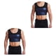 thumbnail image 3 of Camiseta sin mangas de sauna Qarigey compresión para hombres azul S/M, 3 of 6
