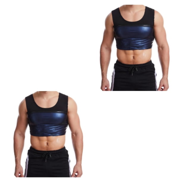 Camiseta sin mangas de sauna Sonducket PU azul S/M