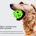 thumbnail image 4 of Pelota rodante con sonido para perros, pelota para darse placer a sí mismo, pelota que ríe, rechina los dientes para aliviar el aburrimiento, pelota resistente a las mordeduras, pelota con sonido, 4 of 5