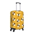 thumbnail image 3 of Uemuo Cute Bee Butterfly Yelllow Printed Washable Luggage Cover - Fashion Suitcase Protector Fits 18-32 Inch Luggage -Large, 3 of 9