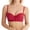 Red, variant on Bras for Womens,loopsun Fashion Woman's Lace Beauty Back Solid Strap Wrap Plus Size Bra Underwear
