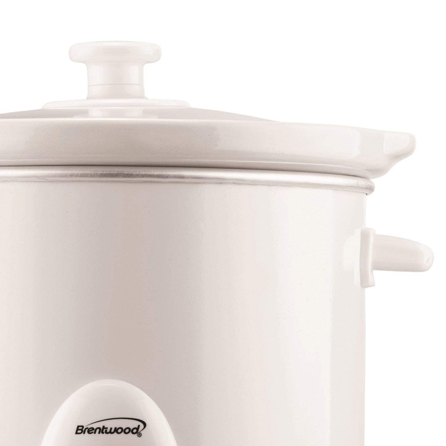 Brentwood 3 qt Slow Cooker, White