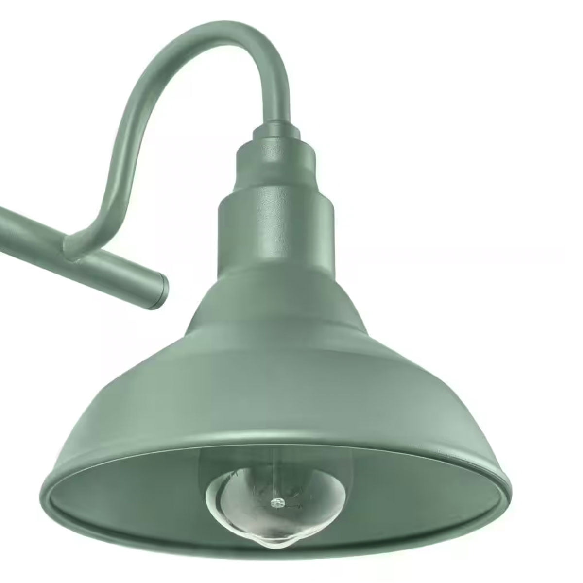Ceybo Teal 4-Light Bathroom Vanity Light, Rustic Farmhouse Schoolhouse Design, Metal Bell Shades Fixture for Vanities, Hallways & Mirrors
