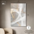 thumbnail image 5 of Silvered Spirals II Canvas Elegant Gold Abstract by Art Remedy, Gallery Wrapped, 36" x 54", 5 of 7