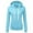 Light Blue, variant on Viikei Hoodies for Women Plus Size Sweatshirt for Women Fashion Womens Casual Hoodies Sweatshirt Patchwork Ladies Hooded Blouse Pullove