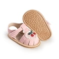 thumbnail image 5 of Toddler Shoes Girl Baby Girls Sandals Summer Shoes Outdoor First Walker Toddler Girls Shoes for Summe,Red, 5 of 6