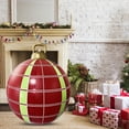 thumbnail image 4 of Balle de Noël Gonflable de 60 cm en PVC Lumineuse, Balle Gonflable de Noël (Style S), 4 of 8