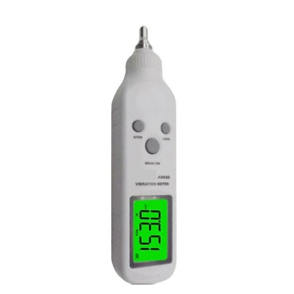 Pocket Vibrometer, Pen Vibration Meter Tester Gau Analyzer Measure Precision Sensitivity Accelerometers Smart Sensor AS63D ,Easy to Operate