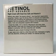 Delfanti Milano • RETINOL PRO-ADVANCE NIGHT CREAM • with dead sea minerals and vitamin B • Made in Italy