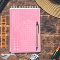 thumbnail image 4 of 2pcs A5 Double-Sided Cutting Mat for Crafting, Self-Healing PVC Cutting Board with Measurements for Sewing DIY Projects Scrapbooking Pink, 4 of 8