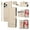 Beige, variant on TECH CIRCLE Wallet Case For iPhone 13,Magnetic Flip Folio Stand Purse Case with Shoulder Wrist Strap Card Holder Cover Hidden Mirror Protective Cover for Apple iPhone 13 6.1" 2021,Beige