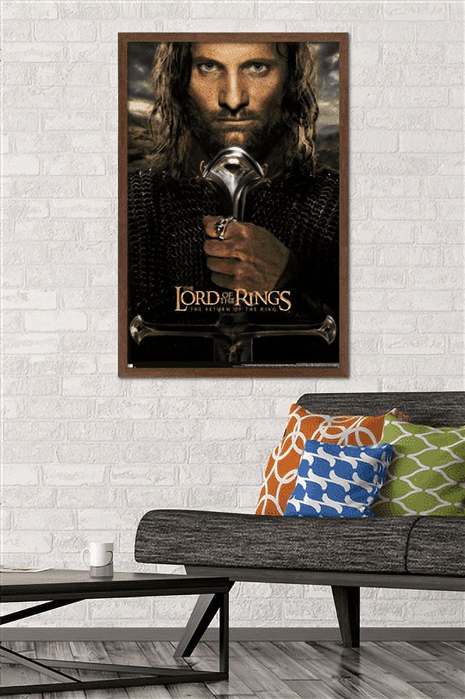 The Lord of the Rings: The Return of the King - One Sheet Wall Poster, 22.375" x 34", Framed