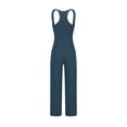 thumbnail image 5 of Women's Dressy Jumpsuits Women's Casual Fashion Solid Color Loose Wide Leg Jumpsuit Lightweight Womens Pants Jumpsuit Womens Pants Casual Dress Pants Women, 5 of 5