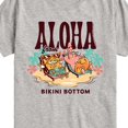 thumbnail image 3 of SpongeBob SquarePants - Aloha From Bikini Bottom - Toddler & Youth Short Sleeve Graphic T-Shirt, 3 of 6