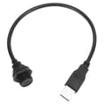 thumbnail image 4 of Conector MICROUSB, conector USB resistente al agua IP67 Conector USB resistente al agua con toma de cable Conector USB resistente al agua Fabricado para durar, 4 of 8