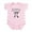 Petal Pink, variant on CafePress - My Mommy Is The Words Best Math Teacher Body Suit - Baby Light Bodysuit, Size Newborn - 24 Months