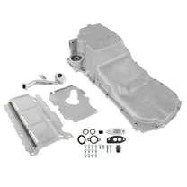 Holley 302-24 Engine Swap Oil Pan - GM® LT - 4WD Truck - Off Road - Cast Finish