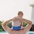 thumbnail image 5 of Imse Vimse Reusable Baby Swim Diapers for Boys Blue Sea Life, L 20-26 lbs, 5 of 7