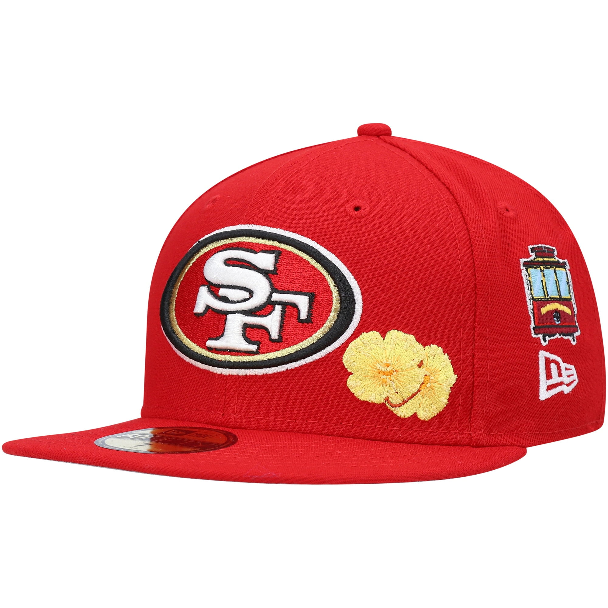 Men's New Era Scarlet San Francisco 