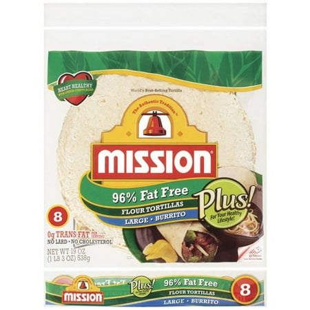 Mission Foods Mission Flour Tortillas, 8 ea