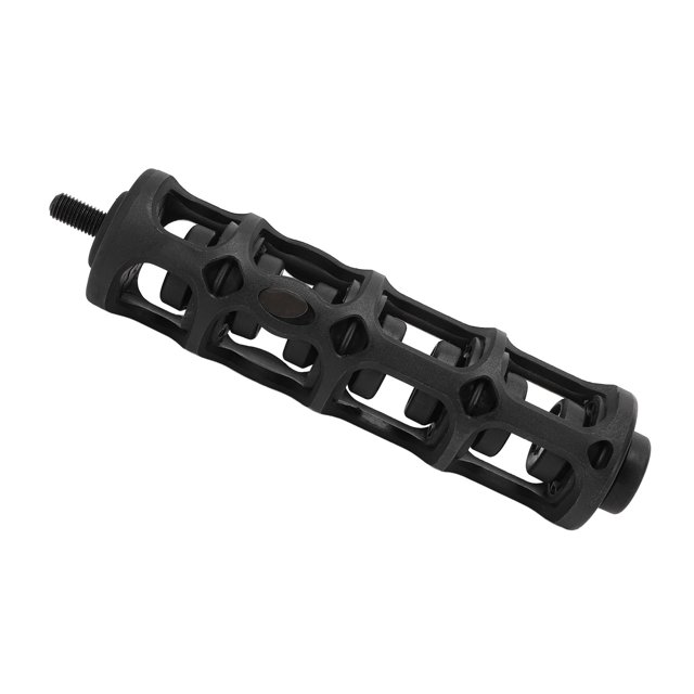 Archery Bow Stabilizer, Nylon and Rubber Accurate Archery 6 Inch for Field Training