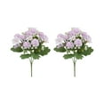 thumbnail image 5 of JASKFLY 2 PCS Artificial Flowers - Realistic Fake Hydrangea Bouquet for Wedding Decor & Home Table Centerpiece Arrangements (White), 5 of 8