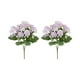 thumbnail image 1 of Ramo de 2 Hortensias Artificiales Realistas | Decoración de Mesa Otoñal para El Hogar | Centro de Mesa para Bodas | Flores Artificiales Sin Mantenimiento para Una Exhibición Duradera, 1 of 5