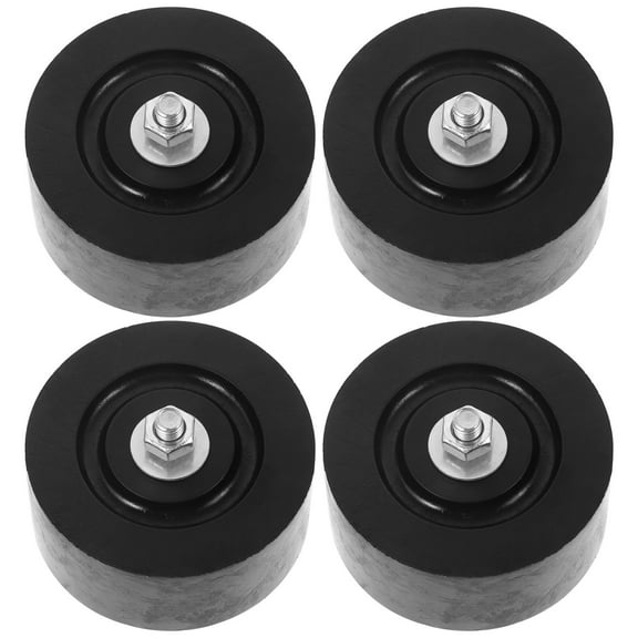 HOMEMAXS 4pcs Air Conditioner Shockproof Pads Anti-vibration Rubber Pads Air Conditioner External Pads