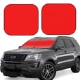 thumbnail image 1 of Vsdgher Red Print Car Windshield Sun Shade, Reflective Sunshade Window Sunshade Sun Visor Protector Fit for Cars,Trucks,SUVs-Medium, 1 of 6