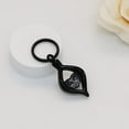 thumbnail image 3 of Cremation Jewelry for Ashes Holder Crystal Teardrop Heart Stainless Steel Keepsake Urn Pendant Memorial Keychain, 3 of 6