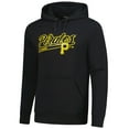 thumbnail image 2 of Men's-Levelwear  Black Pittsburgh Pirates Podium Fleece Pullover Hoodie, 2 of 3