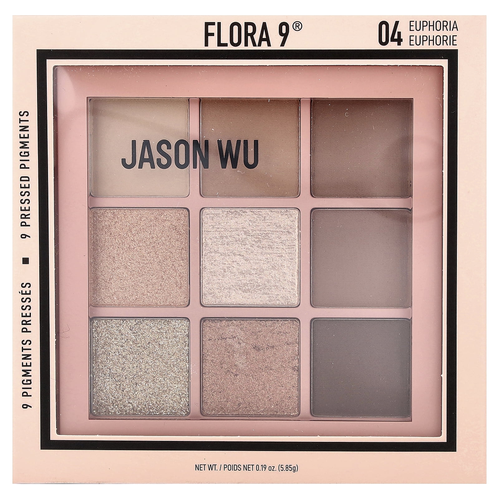 Jason Wu Flora 9®, 9 Pressed Pigments, 04 Euphoria, 0.19 oz (5.85