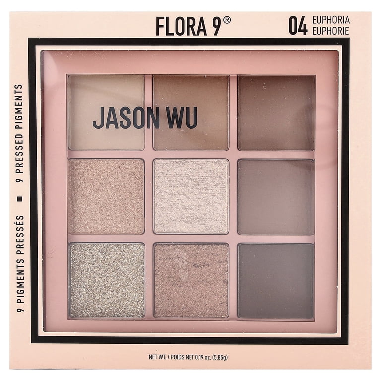 Jason Wu Flora 9®, 9 Pressed Pigments, 04 Euphoria, 0.19 oz (5.85