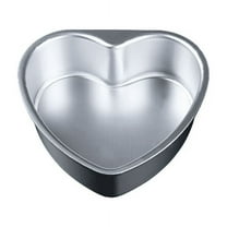 Zhuge baking mold, 6-inch heart-shaped non-stick bottom removable baking pan kitchen cake mold