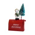 thumbnail image 1 of Adornos navideños, adornos navideños, regalos navideños, colgante de buzón de hierro forjado, decoración de árbol de Navidad, colgante de hierro, 1 of 3