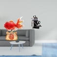 thumbnail image 2 of Estatua de con cámara del Feng Shui chino, decoración de escritorio, adorno de resina, regalo de año Nuevo, escultura de carpa la , a, 2 of 8
