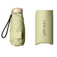 thumbnail image 5 of Protection Umbrella with Case Waterproof Collapsible Small Umbrella Light Green, 5 of 8