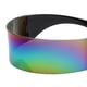 thumbnail image 5 of Gafas de Sol Futuristas Sunnimix Shield Wrap Mirror 2 Piezas Multi+Gray, 5 of 8