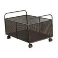 thumbnail image 3 of simhoa Metal Storage Organizer Basket with Wheels Wire Storage Basket for Dormitory S S, 3 of 8