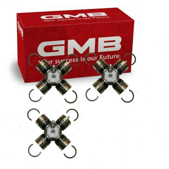 3 pc GMB Rear Shaft All Universal Joints compatible with Mazda B2200 1982-1993