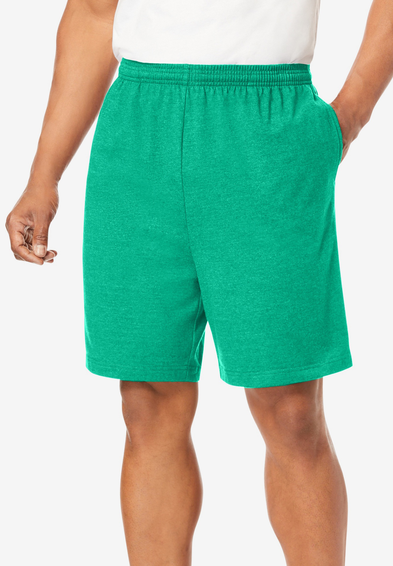 Full Elastic Waist Gauze Cargo Shorts 