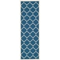 thumbnail image 1 of Hawthorne Collection Tapis d'Intérieur et d'Extérieur Bleu Marine - Coureur 2 Pieds3 Pouces x 8 Pieds, 1 of 5