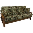 thumbnail image 2 of Blazing Needles Designer Tapestry Full Futon Slipcover with Pillows - Set of 3, 2 of 2