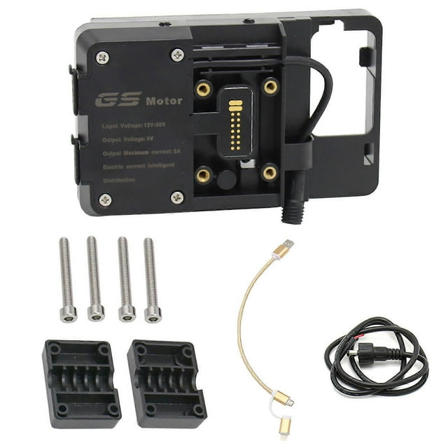 Support de navigation pour téléphone portable avec chargeur USB de remplacement pour BMW R1200GS LC et Adventure S1000XR R1200RS
