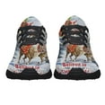 thumbnail image 5 of Believe In The Magic Of ChriStas Santa's Sleigh Shoes Sneakers Black Size 9.5, 5 of 7