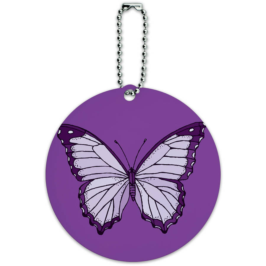 walmart butterfly luggage