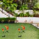 thumbnail image 4 of Luces de flor de lirio con energía solar, luces LED impermeables para decoración de jardín al aire libre, fácil instalación para patio, camino, boda, Navidad (rojo, blanco cálido, 4 of 5