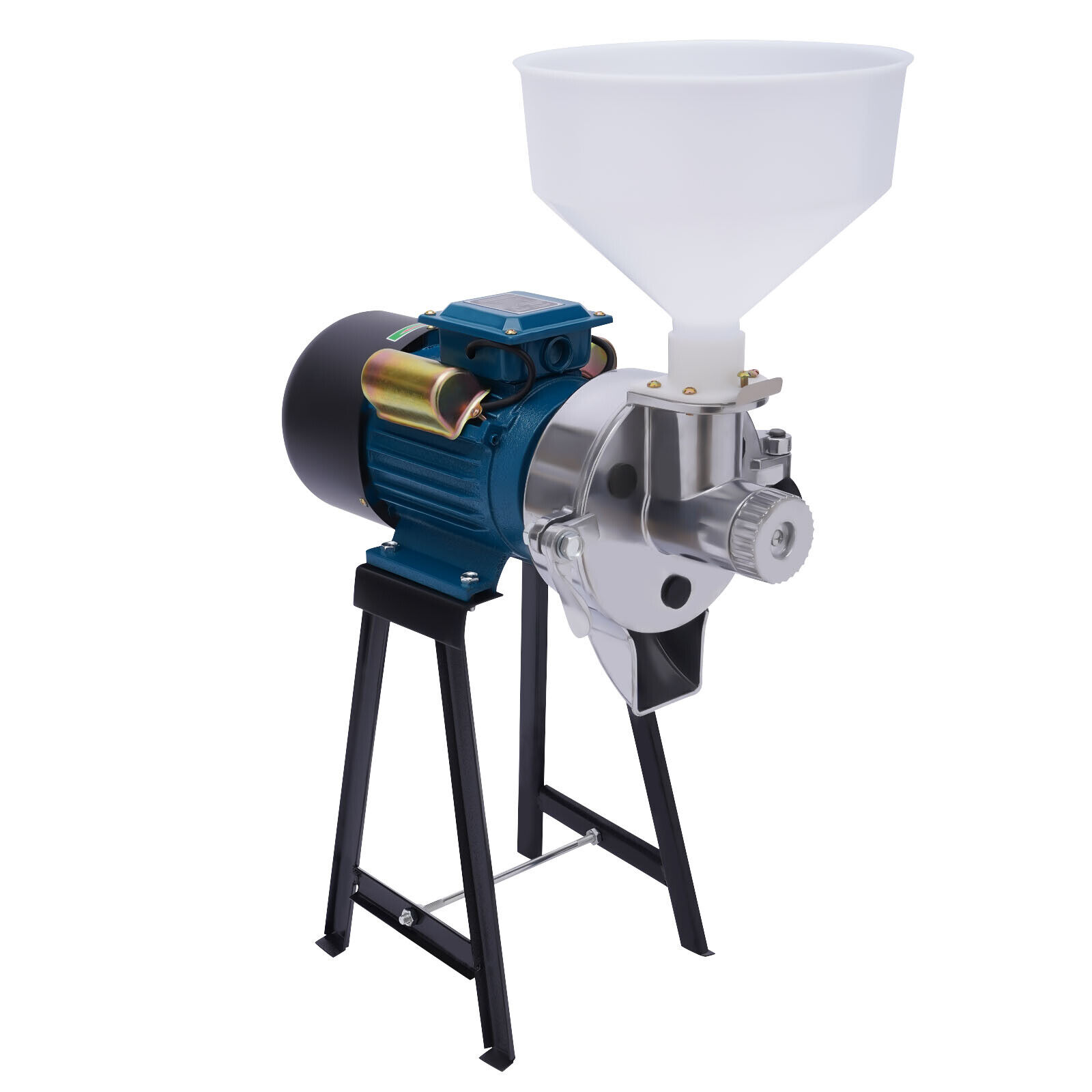 Electric Grain Mill Grinder Corn Grinder 110V 2200W Commercial Corn Mill Grinder for Grinding Wheat, Rice, Corn, Sorghum, Soybeans, Rice Noodles